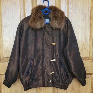 Vintage 1990s Carole Little Saint Tropez West bomber jacket